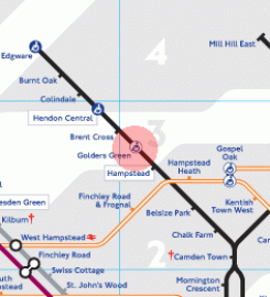 Golders Green Tube Station